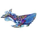 Boite de Puzzle Rainbowooden - Baleine