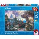 Boite de Puzzle 1000 pièces Disney - Kinkade : Cendrillon