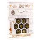 Set de dés Harry Potter Hufflepuff Noir et Jaune - Q-Workshop