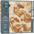 Puzzle 1000 pièces Art&Meeple - Tichu Dragon by C. Alcouffe