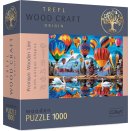 Puzzle 1000 pièces en bois - Colorful Balloons (Trefl)
