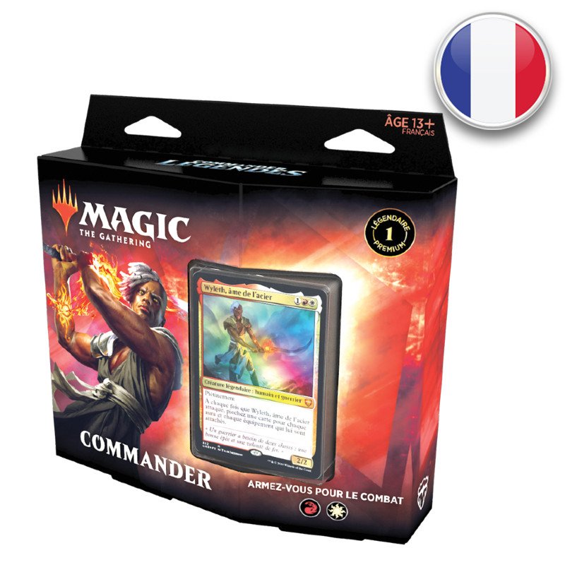 Deck Commander Armez-vous pour le combat Commander Légendes - Magic FR -  Acheter vos produits Magic The Gathering - Playin by Magic Bazar