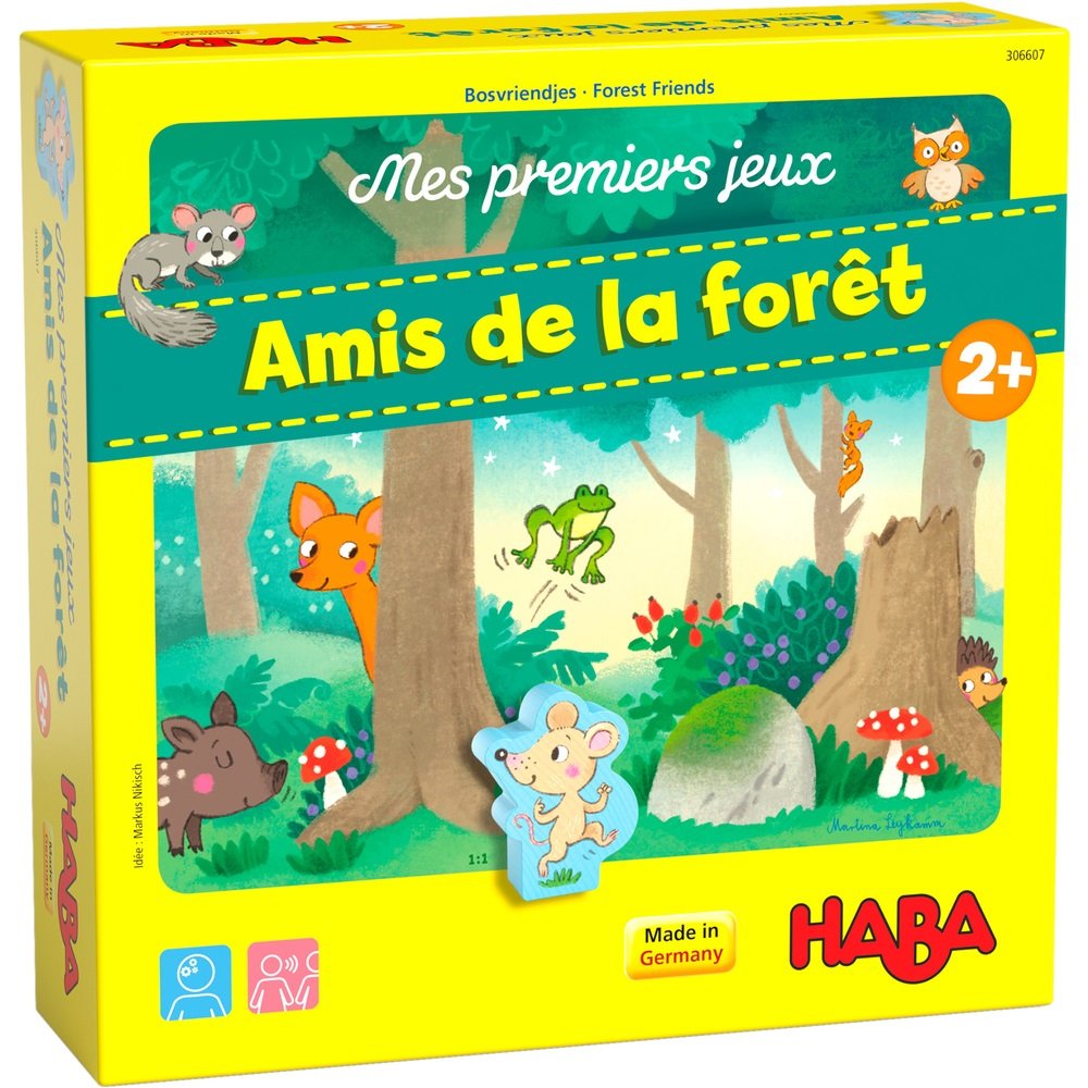 Mes Premiers Jeux - Amis De La Forêt - Acheter Vos Jeux De Société, Puzzles  & Casse-Têtes Pour Enfants - Playin By Magic Bazar