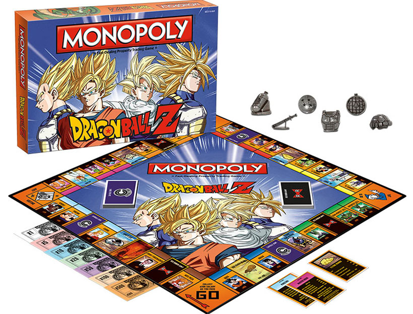 Monopoly Dragon Ball Z - Acheter Vos Jeux De Société En Famille & Entre ...