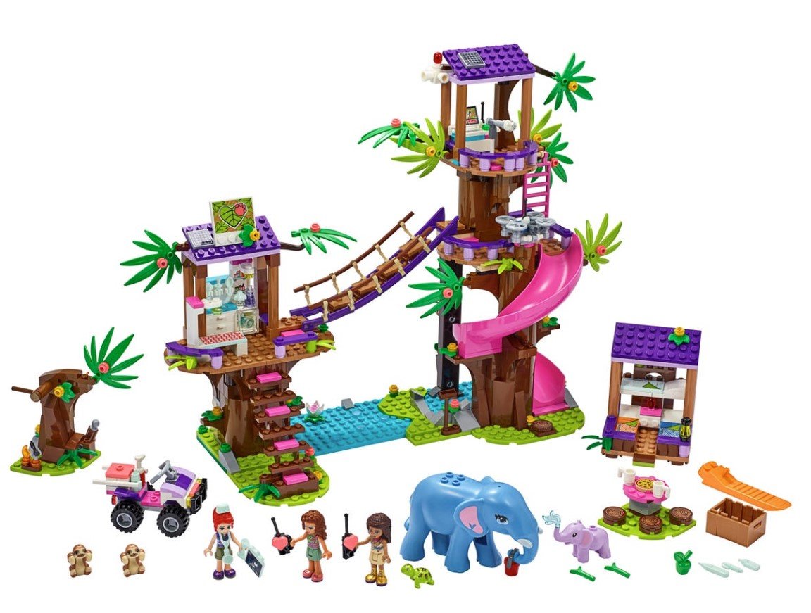 friends jungle rescue base 41424