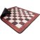 tapis echecs neoprene bois 50x50 wilson boite 