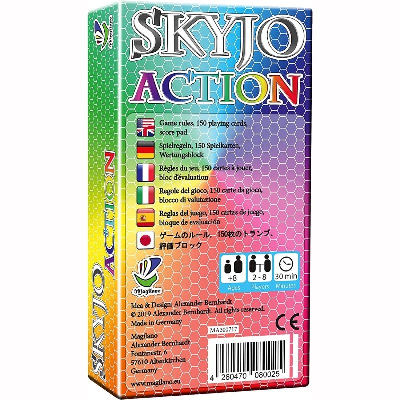 Skyjo Action - Acheter vos Jeux de société en famille & entre amis