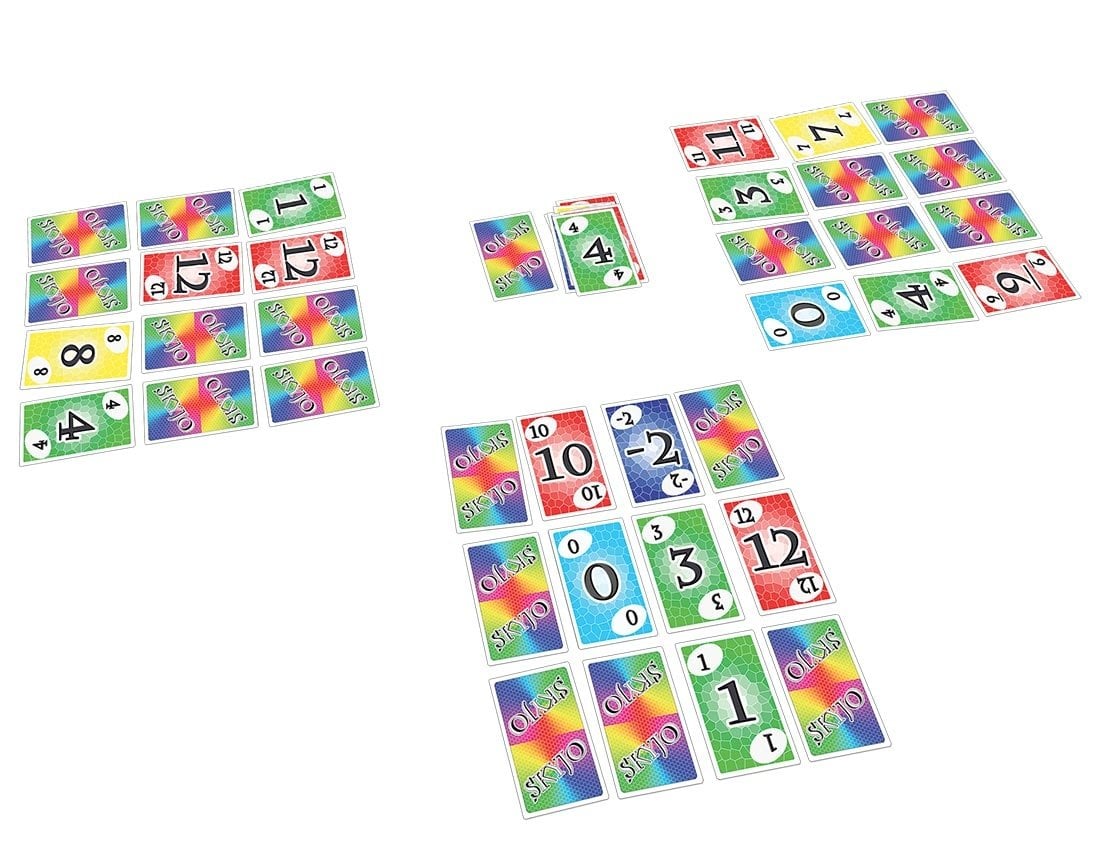 1 pièce 'skyjo Card Game' carte de jeu amusante pour les réunions de  famille, jeux de société de fête