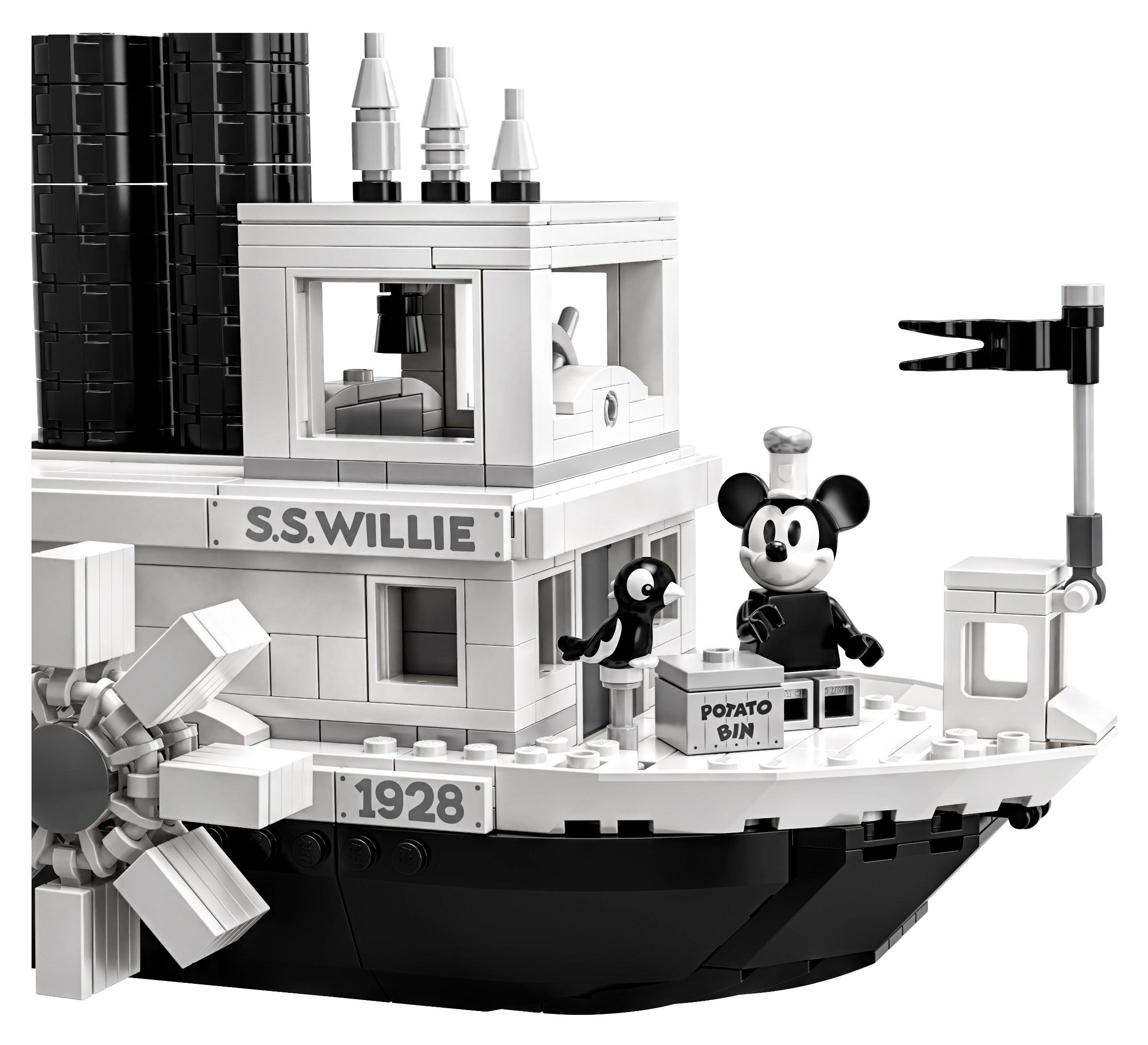 steamboat willie lego