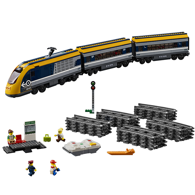 Lego city trains 60197 обзор