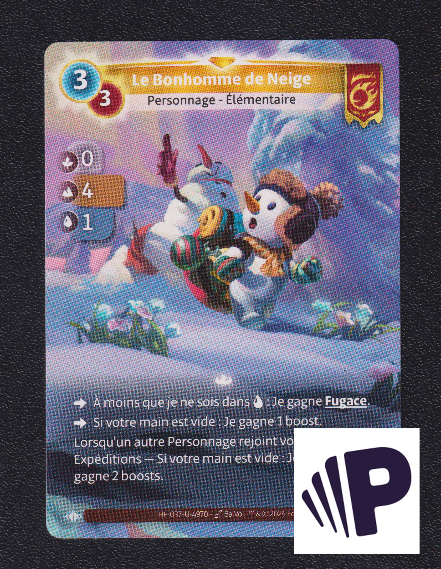 Le Bonhomme de Neige - F Bravos