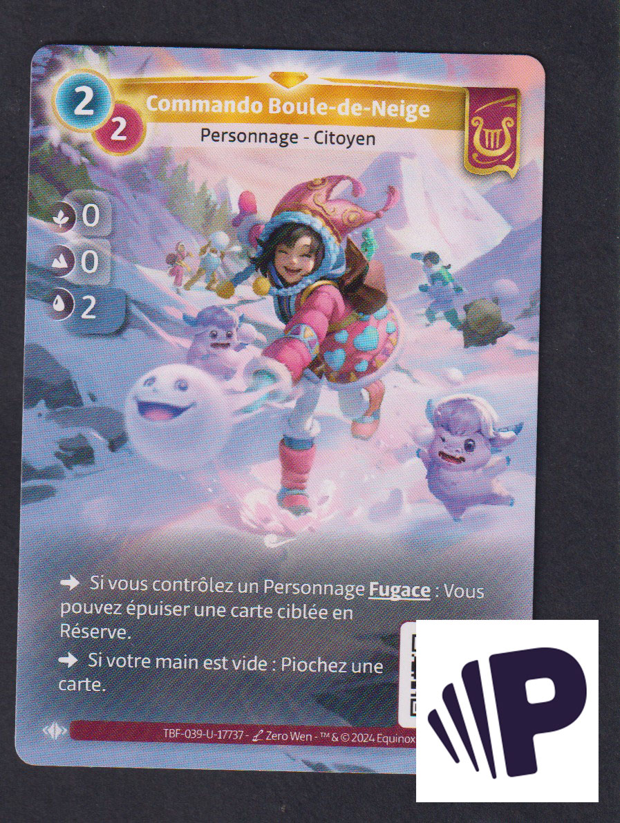 Commando Boule-de-Neige - R Lyra